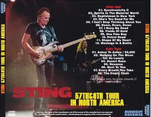 STING / 57° E 8° TOUR IN NORD AMERICA (2CDR)