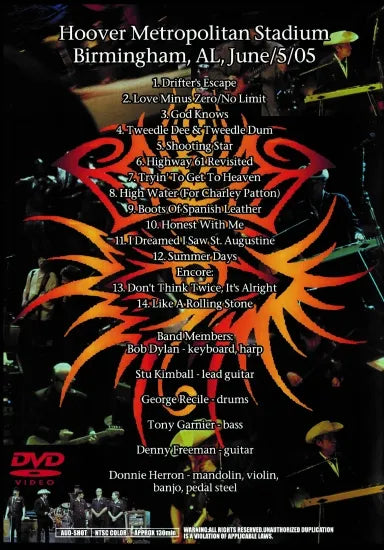 BOB DYLAN / DRIFTERS ESCAPE 2005 (1DVDR)