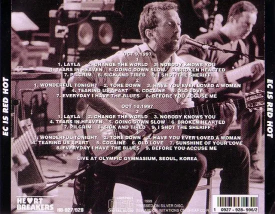 ERIC CLAPTON / EC IS RED HOT (4CD)