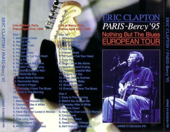 ERIC CLAPTON / PARIS-BERCY '95 (4CD)