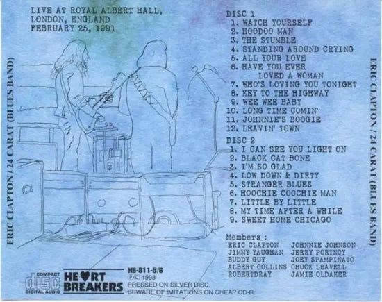 ERIC CLAPTON / 24 CARAT (BLUES BAND) (2CD)