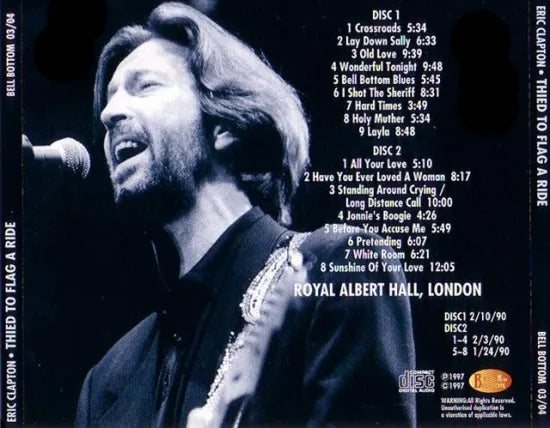 ERIC CLAPTON / THIRD TO FLAG A RIDE (2CD)