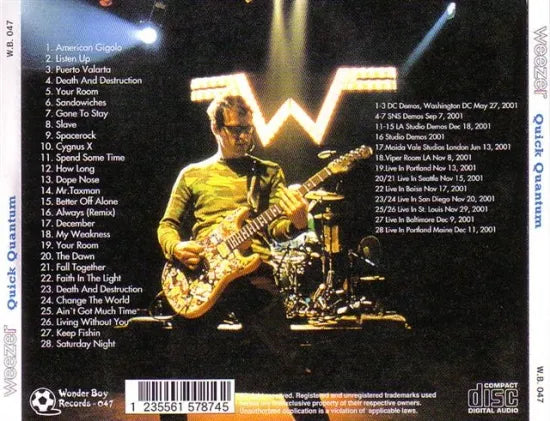 WEEZER / QUICK OUANTURN (1CD)