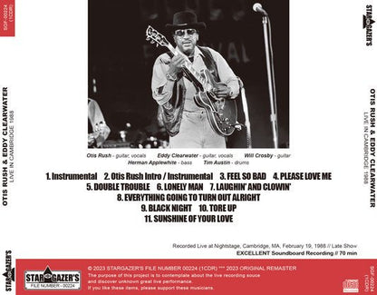 OTIS RUSH & EDDY CLEARWATER / LIVE IN CAMBRIDGE 1988 (1CDR)