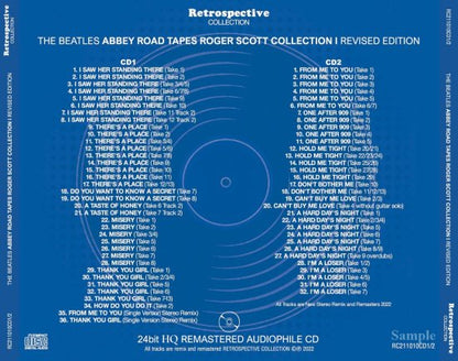 THE BEATLES / ABBEY ROAD TAPES ROGER SCOTT COLLECTION I RIVISED EDITION (2CD)