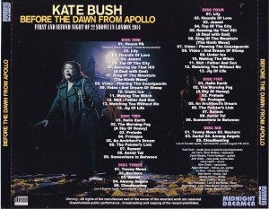 KATE BUSH / BEFORE THE DOWN FROM APOLLO (6CDR)
