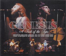 GENESIS / A TRICK OF THE TAPE BOSTON & DETROIT 1976 (3CD+1CDR (DISC3 only CDR))