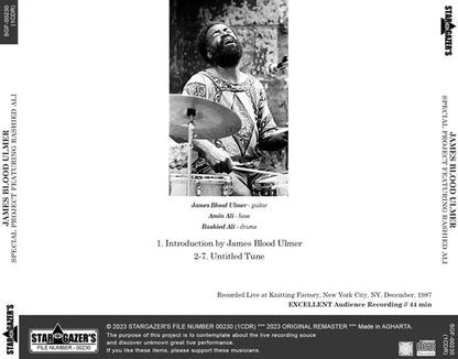 JAMES BLOOD ULMER / SPECIAL PROJECT FEATURING RASHIED ALI (1CDR)
