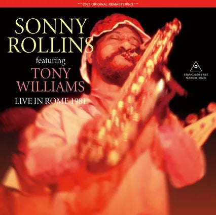 SONNY ROLLINS FEATURING TONY WILLIAMS / LIVE IN ROME 1981 (1CDR)