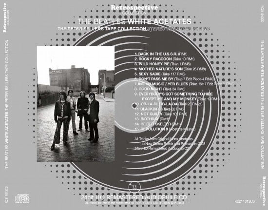 THE BEATLES / WHITE ACETATES THE PETER SELLERS TAPE COLLECTION (1CD)