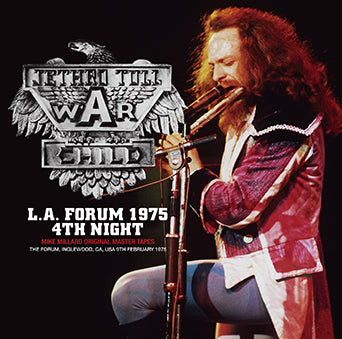 JETHRO TULL / LA FORUM 1975 4.ª NOCHE MIKE MILLARD CINTAS MAESTRAS ORIGINALES (2 CDR)