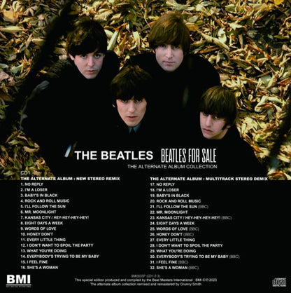 THE BEATLES / BEATLES FOR SALE THE ALTERNATE ALBUM COLLECTION (3CD)
