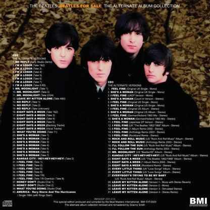 THE BEATLES / BEATLES FOR SALE THE ALTERNATE ALBUM COLLECTION (3CD)