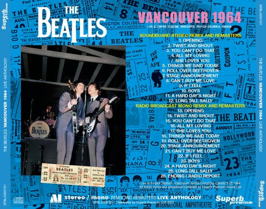 THE BEATLES / LIVE ANTHOLOGY VANCOUVER 1964 (1CD)