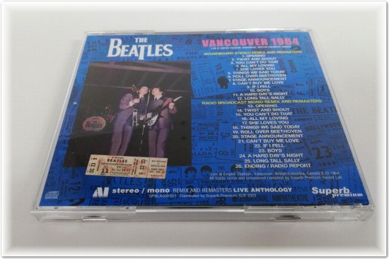 THE BEATLES / LIVE ANTHOLOGY VANCOUVER 1964 (1CD)