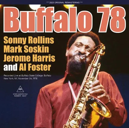 SONNY ROLLINS / BUFFALO 78 (1CDR)