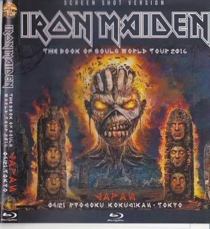 IRON MAIDEN / EL LIBRO DEL ALMA GIRA MUNDIAL 21/04/2016 (1BDR)