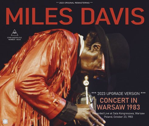 MILES DAVIS / 2023 UPGRADE VERSION CONCERT IN WARSAW 1983 (2CDR+1DVDR)
