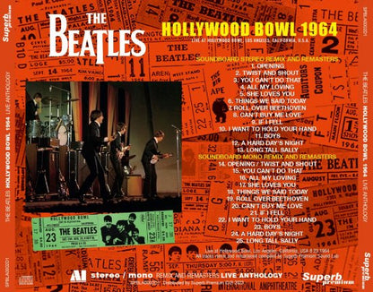 THE BEATLES / LIVE ANTHOLOGY HOLLYWOOD BOWL 1964 (1CD)