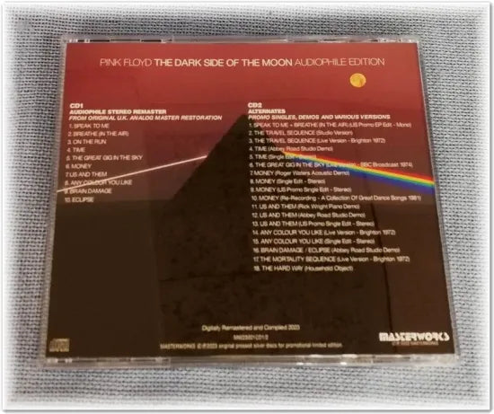 PINK FLOYD / THE DARK SIDE OF THE MOON AUDIOPHILE EDITION (2CD)