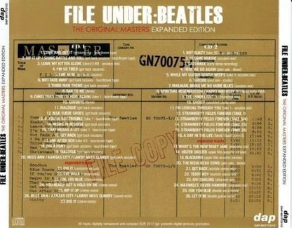 THE BEATLES / FILE UNDER BEATLES ORIGINAL MASTERSEXPANDED EDITION (2CD)