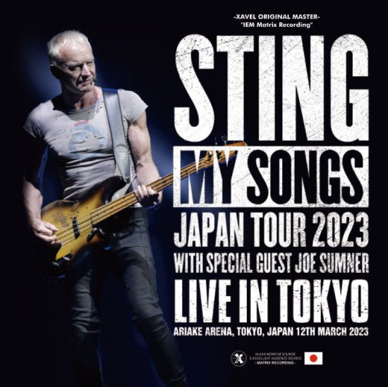 STING / LIVE IN TOKYO 2023 (2CD+1DVD)