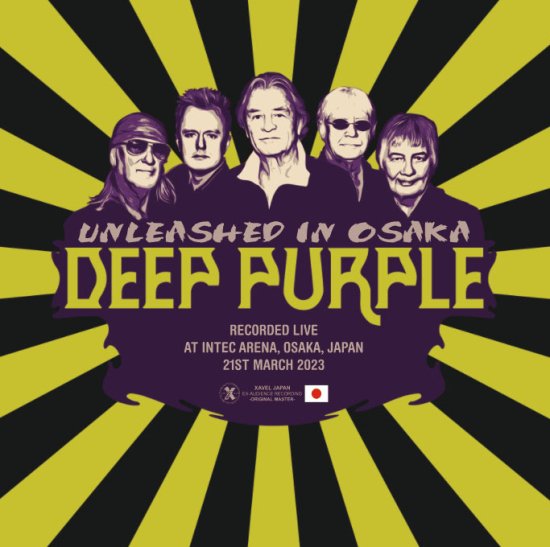 DEEP PURPLE / UNLEASHED IN OSAKA Limited Edition (2CDR+1DVDR)