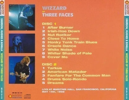 EMERSON HUGHES & BONILLA / WIZZARD OF THREE FACES (2CD)
