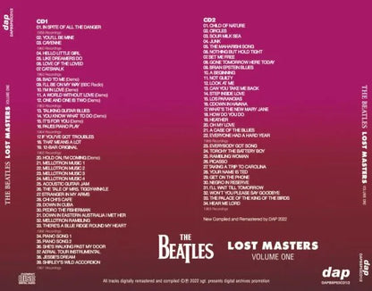 THE BEATLES / LOST MASTERS VOLUME ONE (2CD)