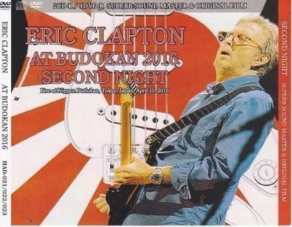 ERIC CLAPTON / AT BUDOKAN 2016 SECOND NIGHT (2CDR+DVDR)