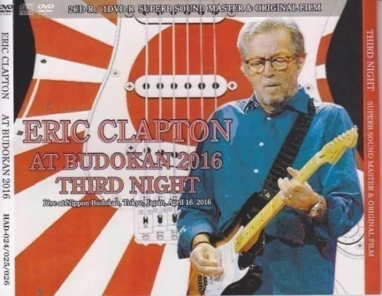 ERIC CLAPTON / AT BUDOKAN 2016 THIRD NIGHT (2CDR+DVDR)