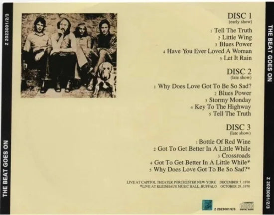 DEREK&DOMINOES / THE BEAT GOES ON (3CD)