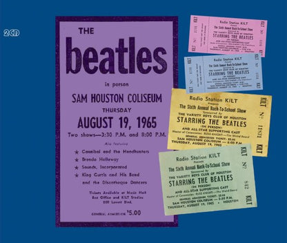 THE BEATLES / LIVE ANTHOLOGY HOUSTON 1965 (2CD)