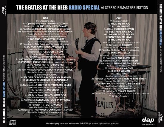 THE BEATLES / AT THE BEEB RADIO SPECIAL AI STEREO REMASTERS EDITION (2CD)