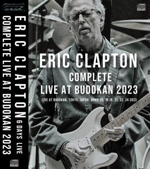 ERIC CLAPTON / COMPLETE LIVE AT BUDOKAN 2023 6 DAYS LIVE (12CDR)