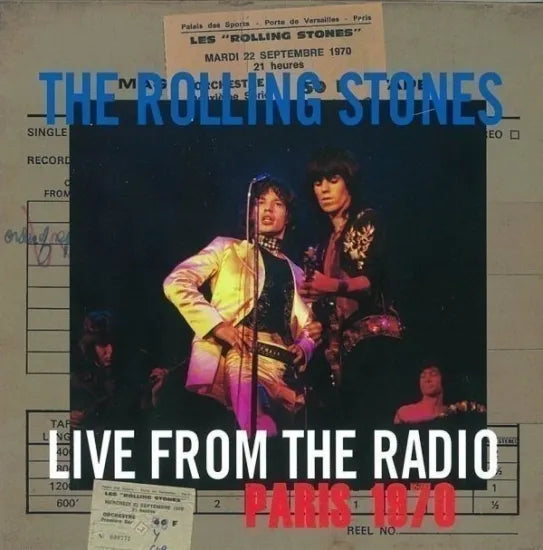 THE ROLLING STONES / LIVE FROM THE RADIO PARIS 1970 (2CD)