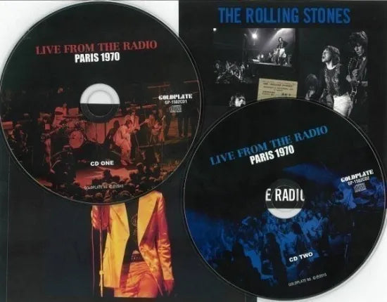 THE ROLLING STONES / LIVE FROM THE RADIO PARIS 1970 (2CD)