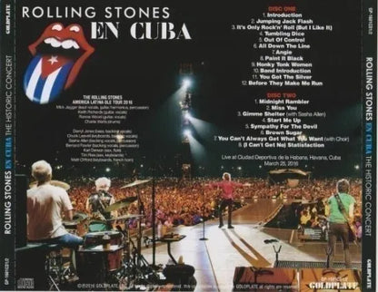 THE ROLLING STONES / EN CUBA THE HISTORIC CONCERT 2016 (2CD)