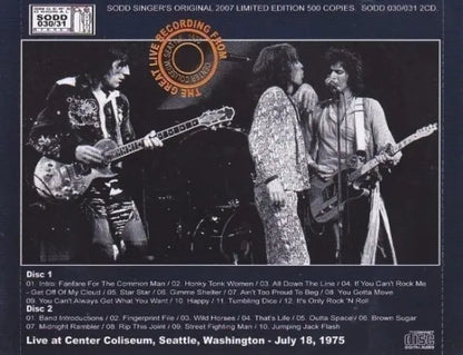 The Rolling Stones /  Seattle Coliseum '75 (2CD)