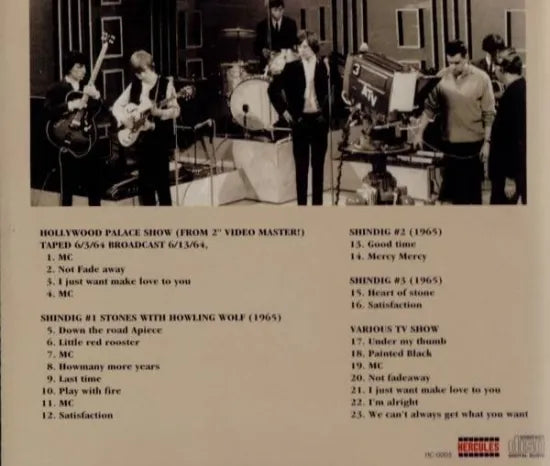 The Rolling Stones / THE ULTIMATE TV MASTERS VOLUME.1 (1CD)