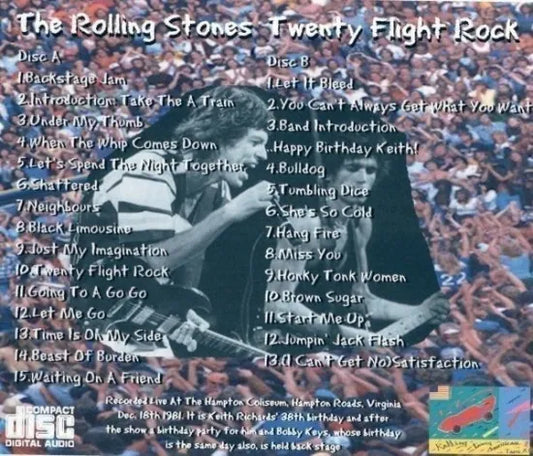THE ROLLING STONES / Twenty Flight Rock (2CD)