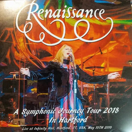 Renaissance / A Symphonic Journey Tour 2018 In Hartford (2CDR)