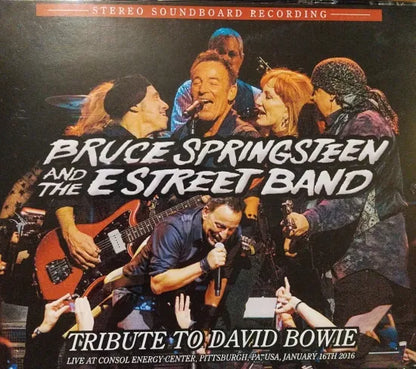 BRUCE SPRINGSTEEN & THE E STREET BAND / TRIBUTE TO DAVID BOWIE STEREO SOUNDBOARD (3CDR)