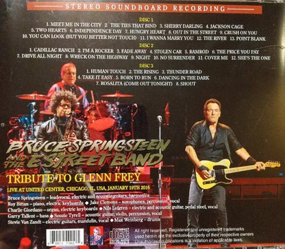 BRUCE SPRINGSTEEN & THE E STREET BAND / TRIBUTE TO GLENN FREY STEREO SOUNDBOARD (3CDR)
