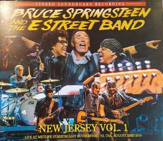 BRUCE SPRINGSTEEN &amp; THE E STREET BAND / NEW JERSEY VOL. 1 STEREO SOUNDBOARD (4CDR)