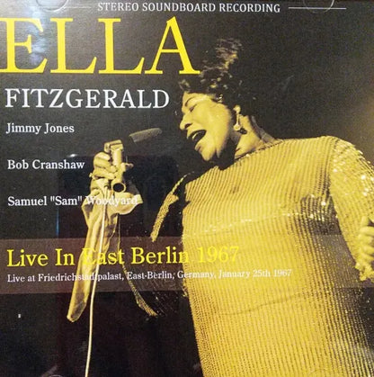 Ella Fitzgerald / Live in East Berlin 1967 STEREO SOUNDBOARD (2CDR)