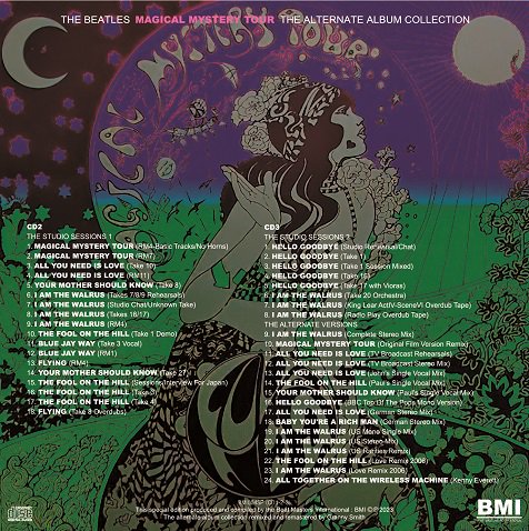 THE BEATLES / MAGICAL MYSTERY TOUR THE ALTERNATE ALBUM COLLECTION (3CD)