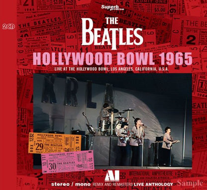 THE BEATLES / LIVE ANTHOLOGY HOLLYWOOD BOWL 1965 (2CD)