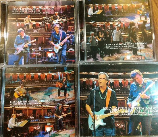ERIC CLAPTON & STEVE WINWOOD / ROYAL ALBERT HALL 2011 Complete (10CDR)
