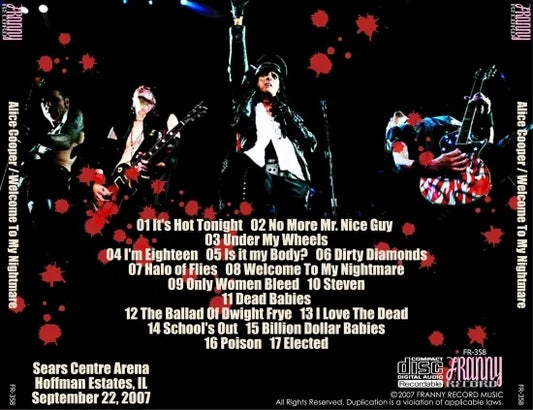 ALICE COOPER / WELCOME TO MY NIGHTMARE (1CDR)